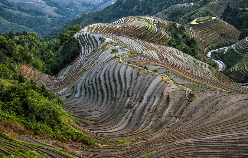 广西龙脊梯田风景图片(20张)