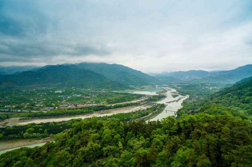 四川都江堰风景图片(10张)