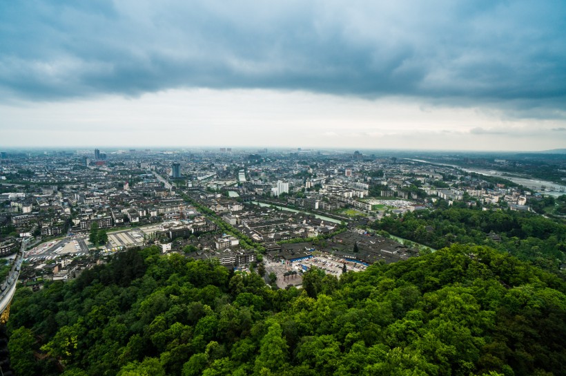 四川都江堰风景图片(10张)