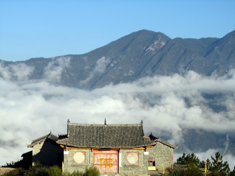 香格里拉独克宗古城图片(20张)