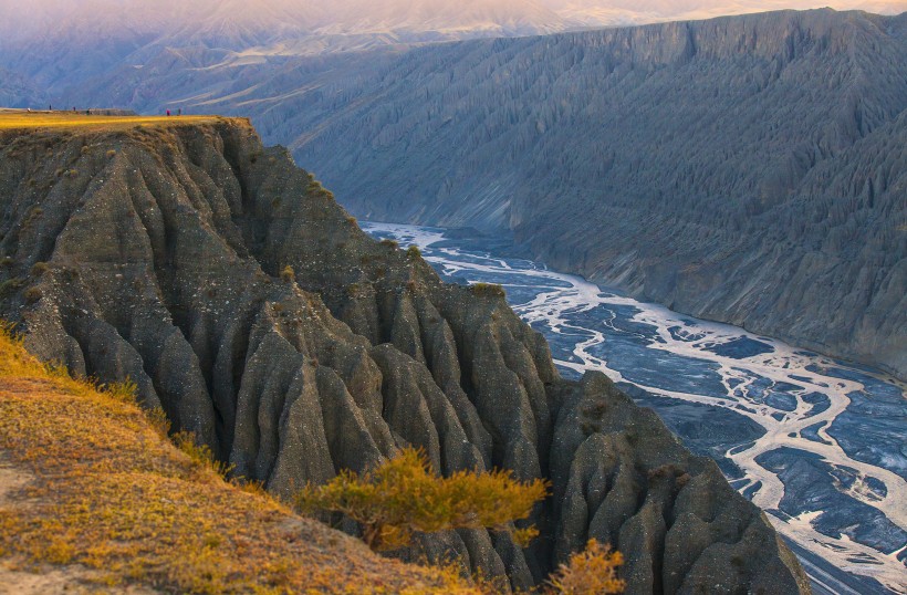 新疆独山子大峡谷风景图片(21张)