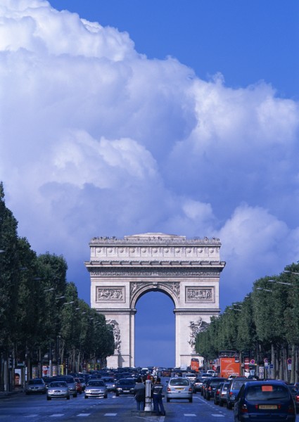 法国凯旋门图片(4张)