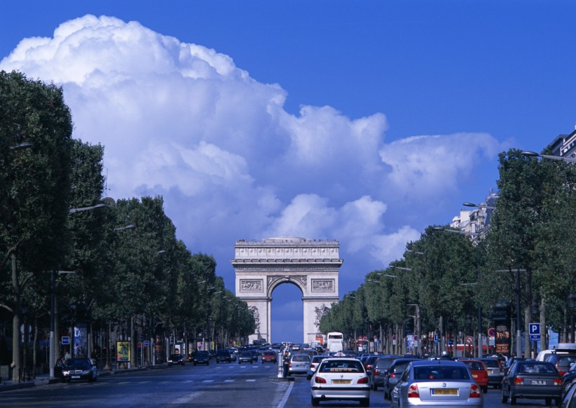 法国凯旋门图片(4张)