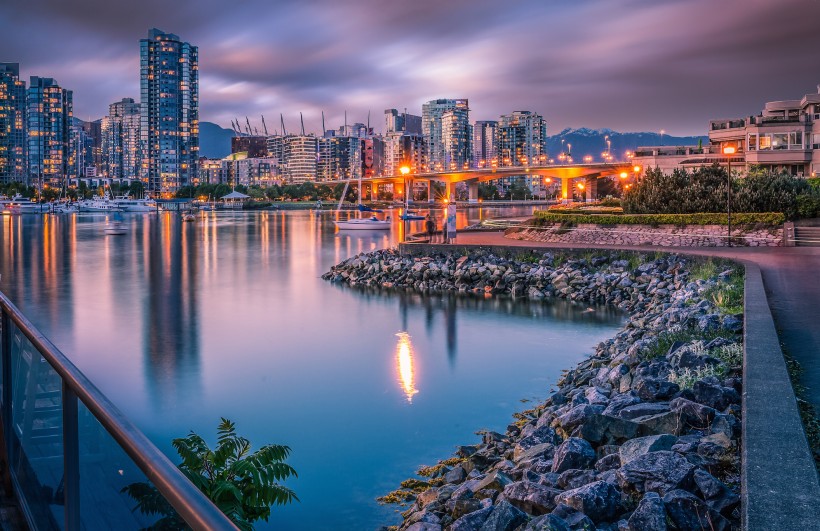 加拿大温哥华福尔斯溪港湾风景图片(17张)