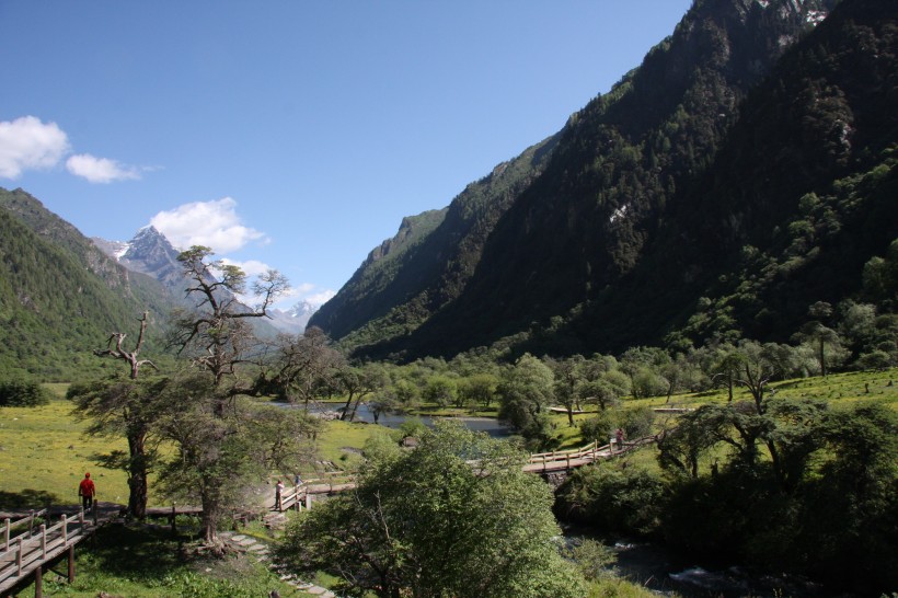 四川四姑娘山风景图片(12张)