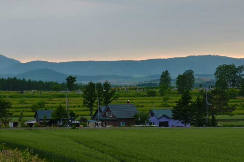 日本北海道富良野风景图片(8张)