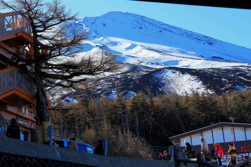 日本富士山风景图片(8张)