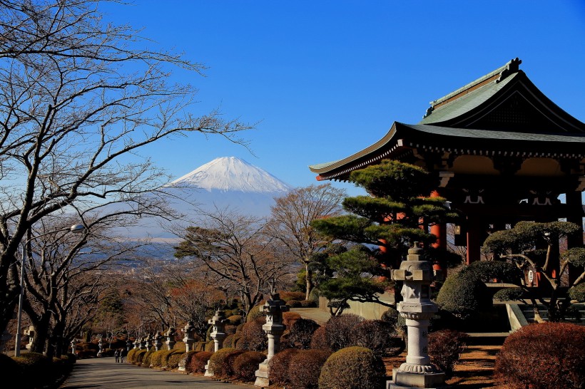 日本富士山自然风光图片(20张)