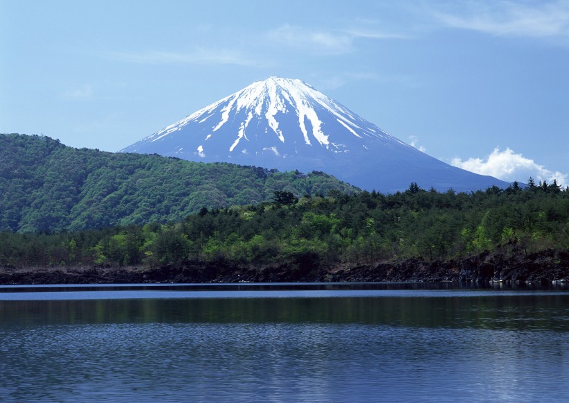 日本富士山自然风光图片(20张)