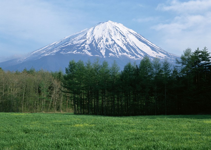 风景优美的富士山图片(9张)