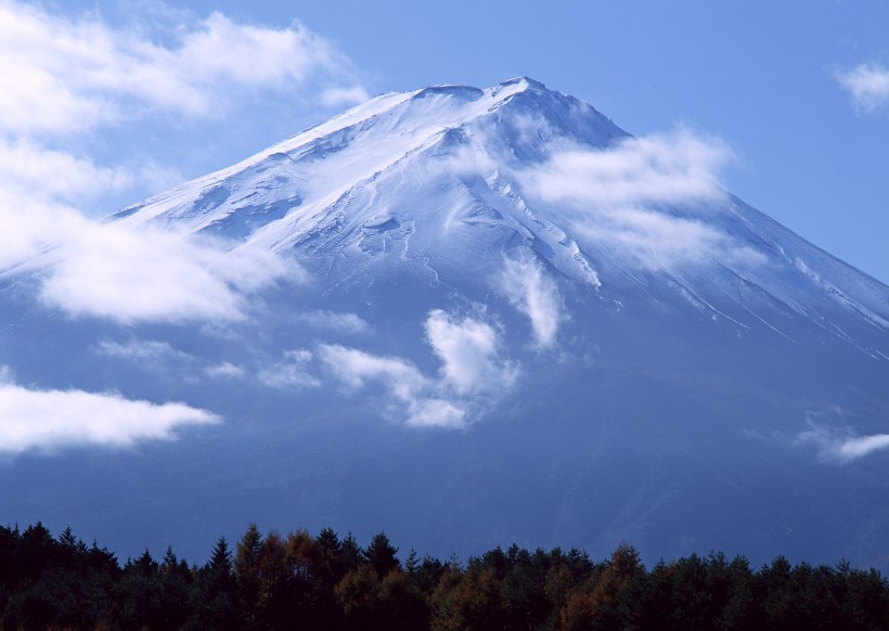 风景优美的富士山图片(9张)