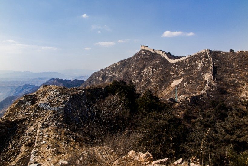 河北涞源亚家庄浮图峪长城风景图片(19张)