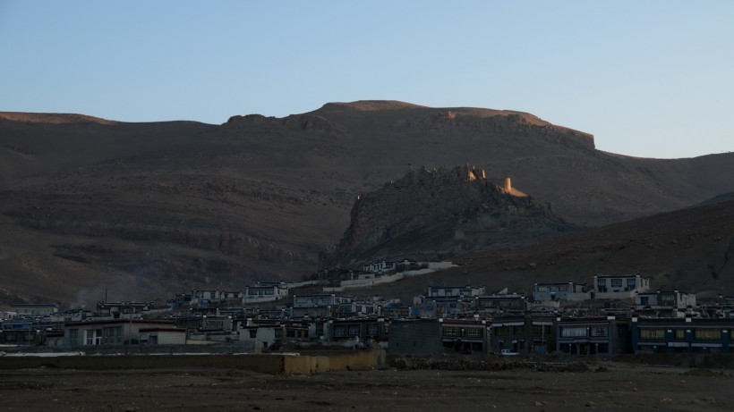 西藏岗巴日出风景图片(15张)