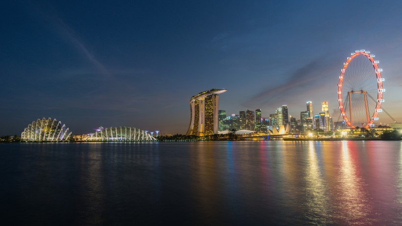 新加坡滨海湾花园风景图片(8张)