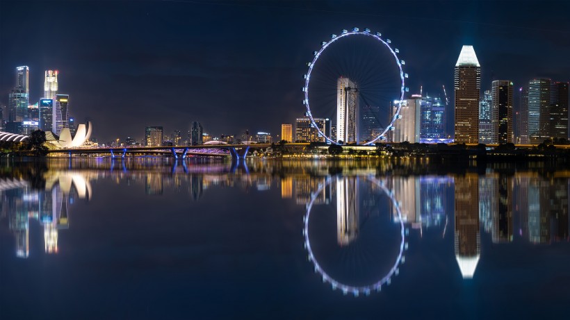 新加坡滨海湾花园风景图片(8张)