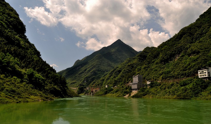 重庆龚滩古镇风景图片(9张)