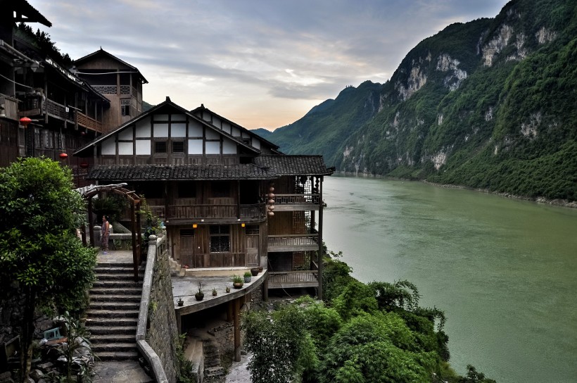 重庆龚滩古镇风景图片(9张)