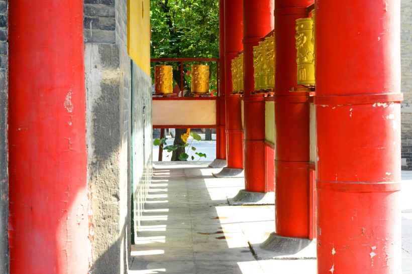 陕西西安广仁寺风景图片(24张)