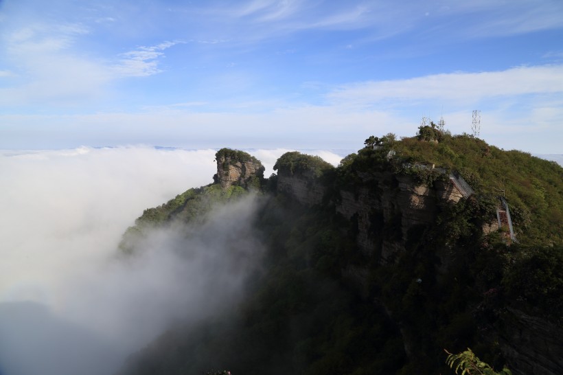 四川光雾山红叶风景图片(28张)