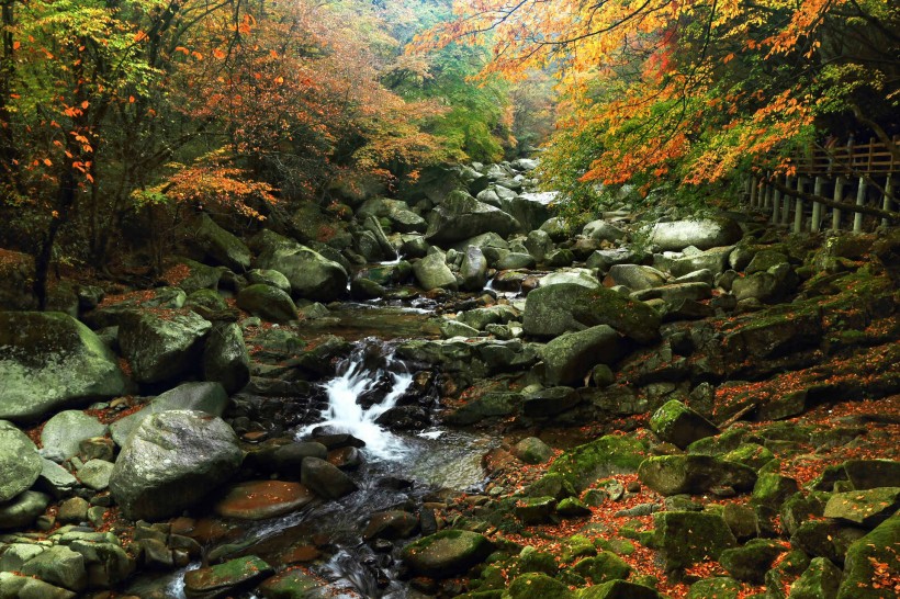 四川光雾山红叶风景图片(28张)