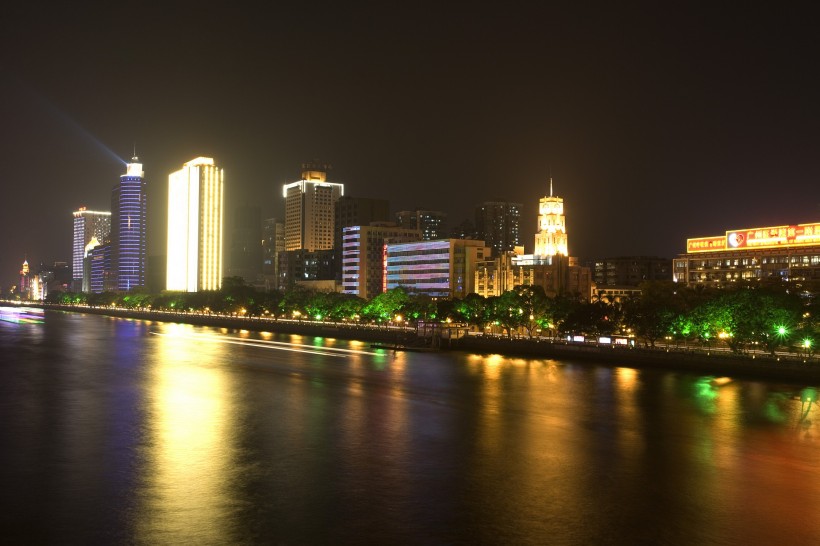 广州珠江夜景图片(12张)