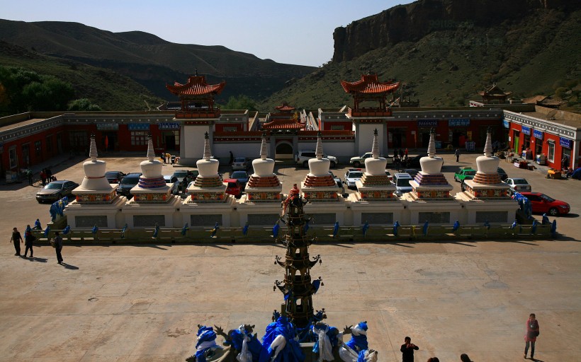 内蒙古阿拉善左旗广宗寺风景图片(13张)