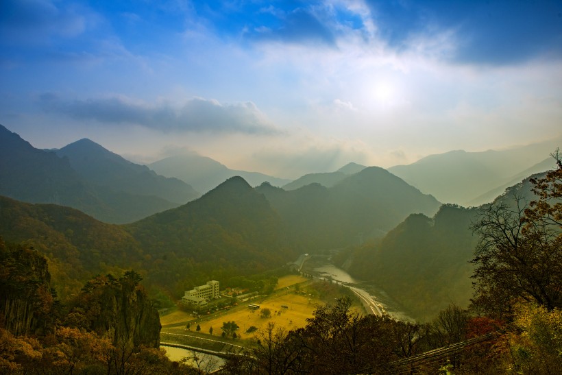 辽宁本溪关门山水库风景图片(11张)