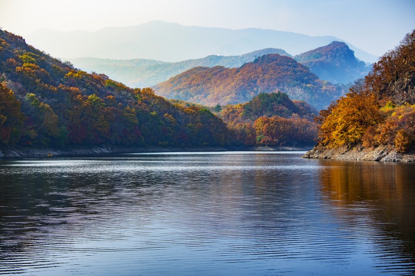 辽宁本溪关门山水库风景图片(11张)