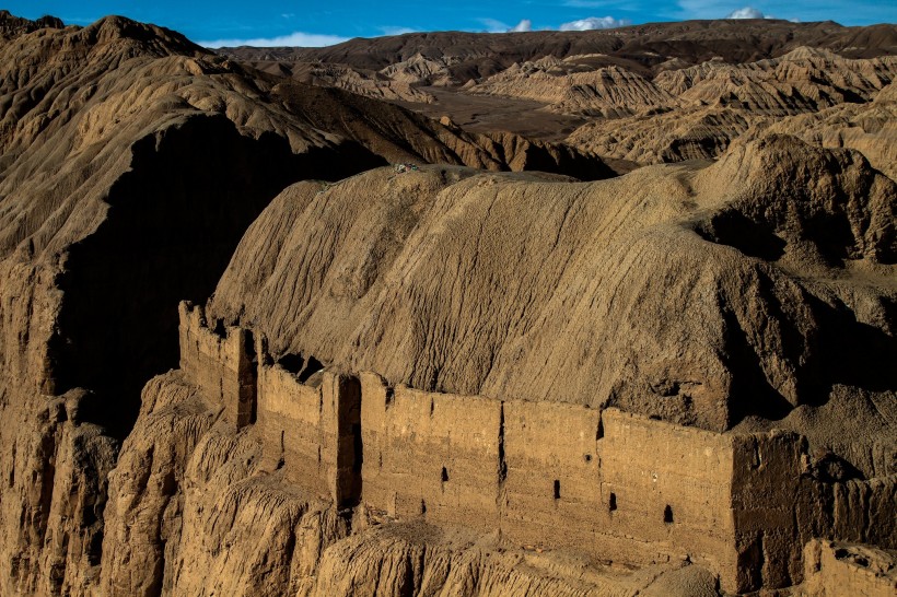 西藏古格王国遗址风景图片(6张)