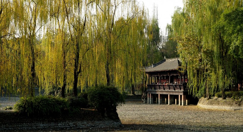 四川成都桂湖风景图片(9张)