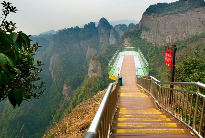 广西桂林天门山风景图片(8张)