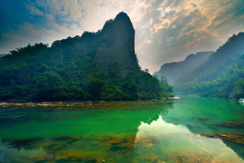 广西桂林天门山风景图片(8张)