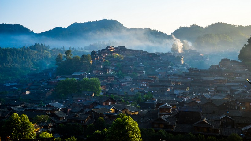 贵州苗岭风景图片(8张)