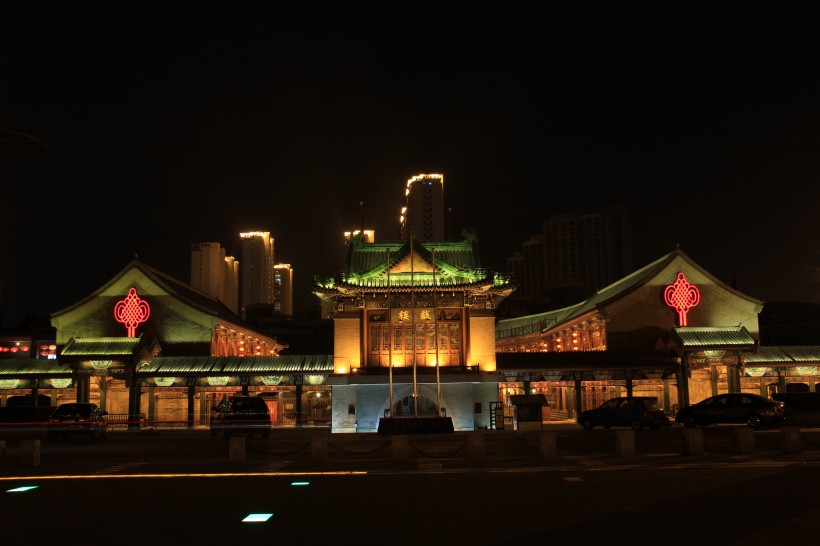 天津海河夜景图片(11张)