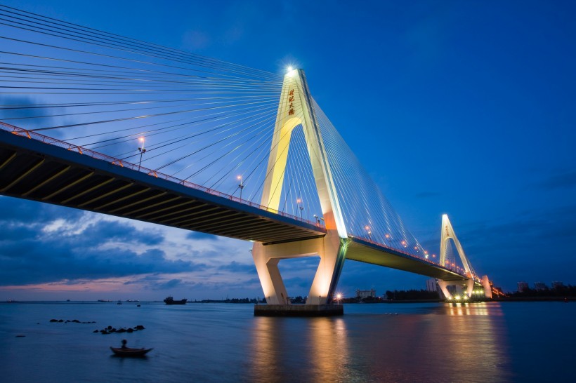 海南海口世纪大桥图片(12张)