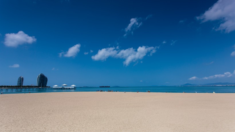 海南三亚湾风景图片(9张)