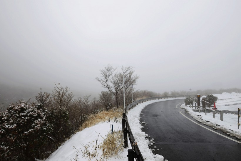 雪中箱根风景图片(11张)