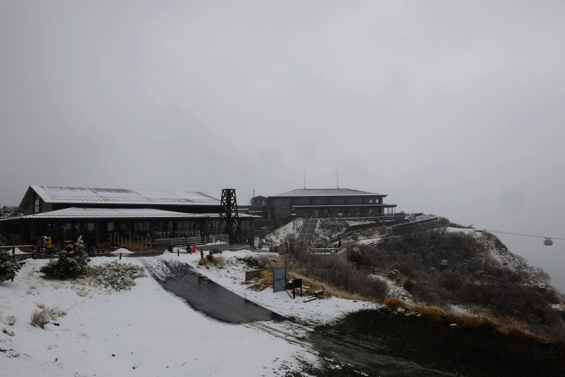 雪中箱根风景图片(11张)