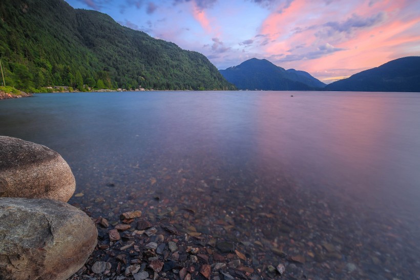 加拿大温哥华哈里森湖风景图片(12张)