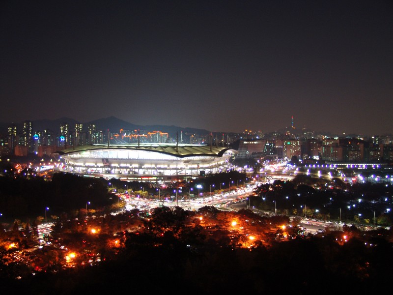 韩国首尔城市风景图片(9张)