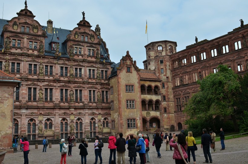 德国海德堡城堡风景图片(10张)