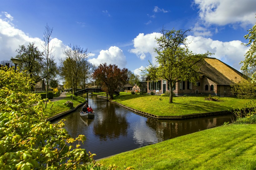 荷兰羊角村风景图片(11张)