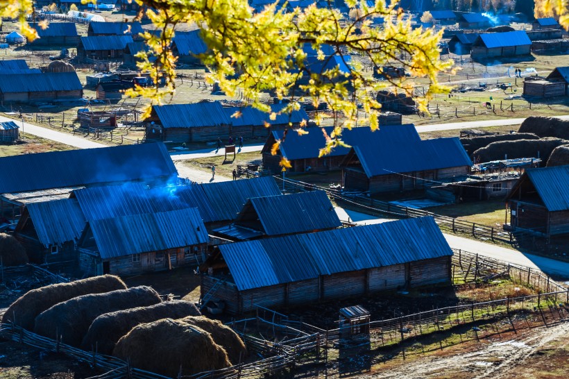 新疆禾木村风景图片(20张)