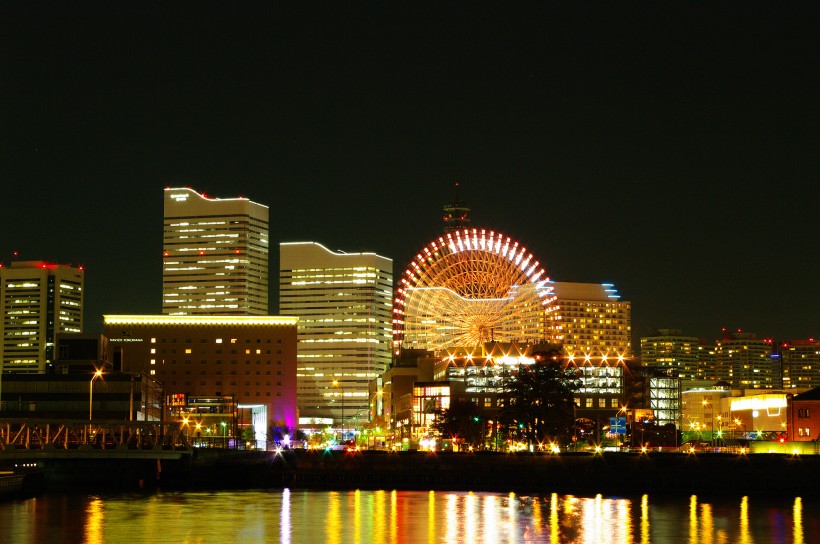 日本横滨夜景高清图片(12张)