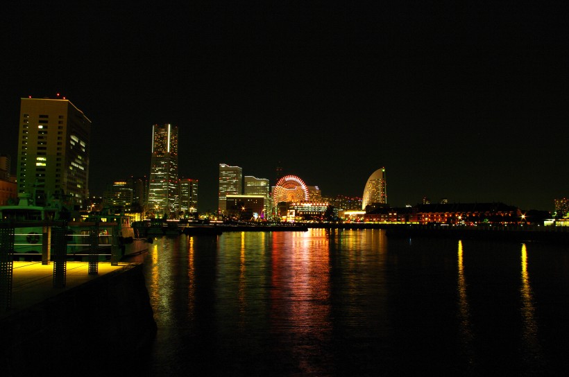 日本横滨夜景高清图片(12张)