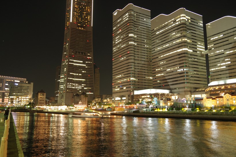 日本横滨夜景高清图片(12张)