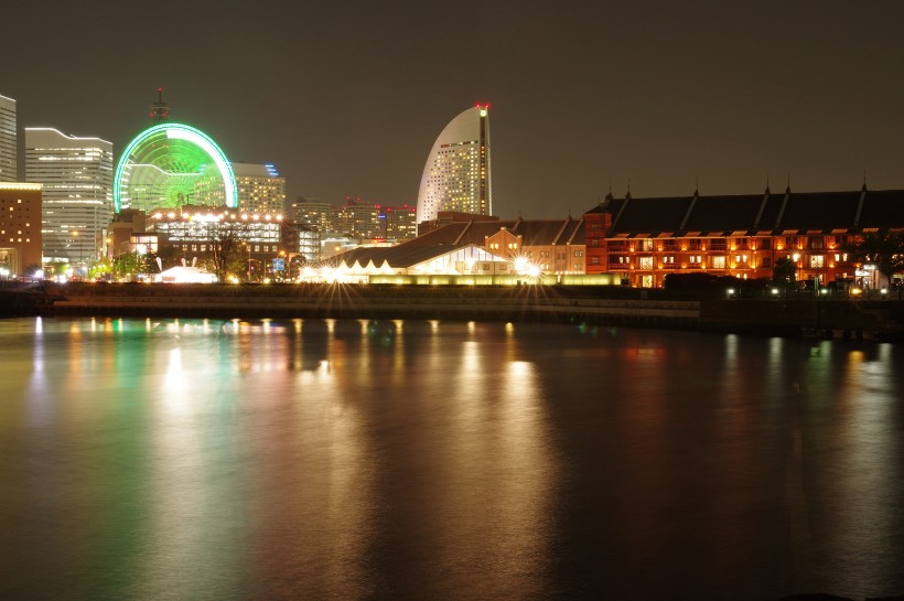 日本横滨夜景高清图片(12张)