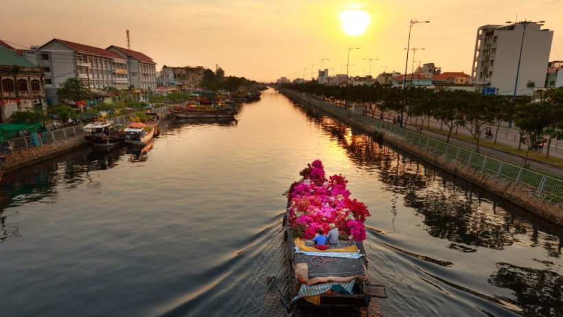 越南胡志明市风景图片(9张)