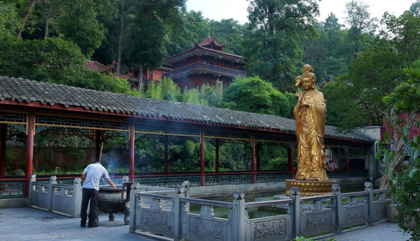 贵州贵阳弘福寺风景图片(15张)