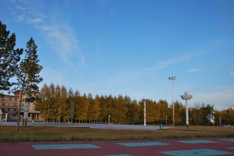 内蒙古满洲里红军烈士公园风景图片(16张)